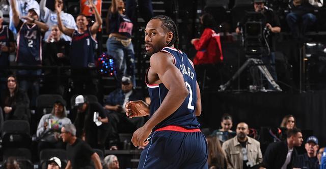 队史第三人！伦纳德单赛季5次40+&amp;amp;快船生涯10次40+